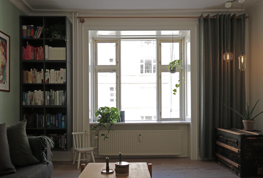 living room look towards window